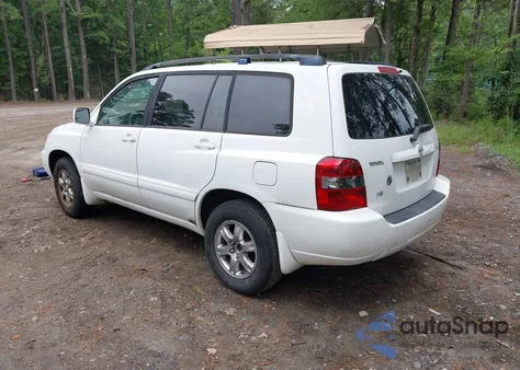 2006 Toyota Highlander V6 z USA, uszkodzony, nr VIN JTEGP21A260122246